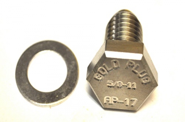 GOLD MAGNETIC SUMP PLUG