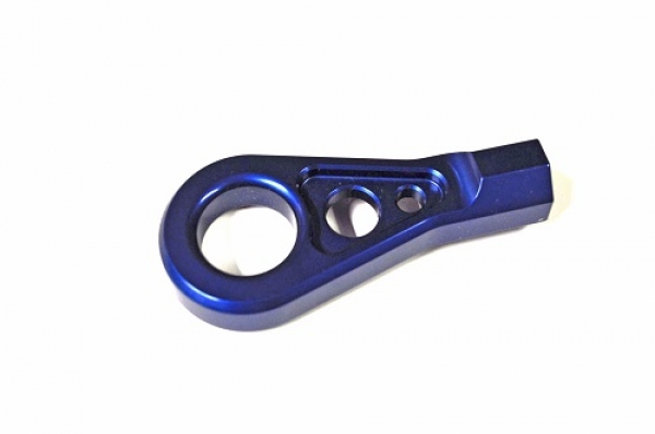 ABSCHLEPPHAKEN ALUMINIUM BLAU