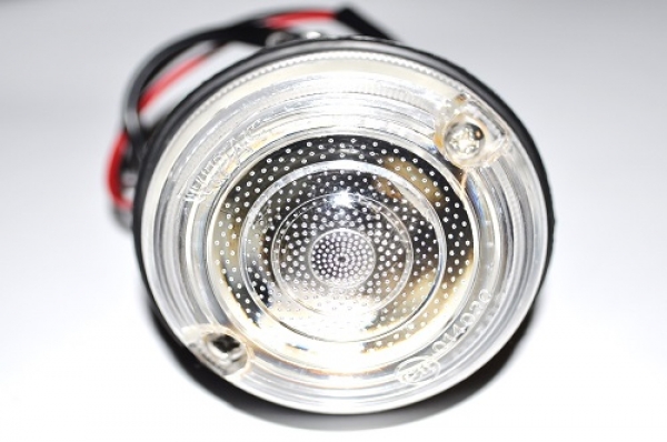 INDICATOR LAMP WITH PLASTIC LENS WHITE 86-96